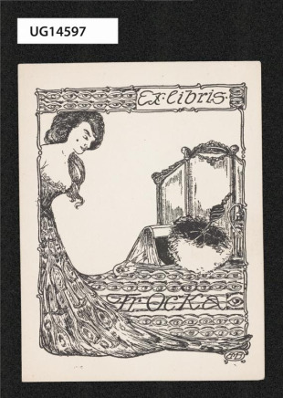 Ex libris Fr. Očka