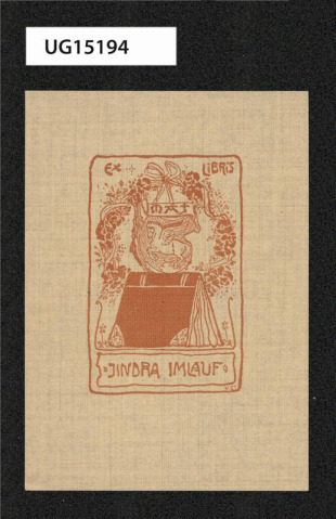 Ex libris Jindra Imlauf