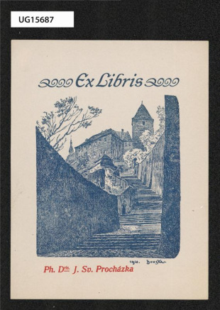 Ex Libris Ph. Dris J. Sv. Procházka