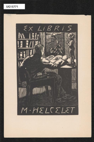 Ex libris M. Helcelet