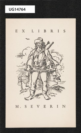 Ex libris M. Severin