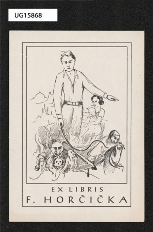 Ex libris F. Horčičky