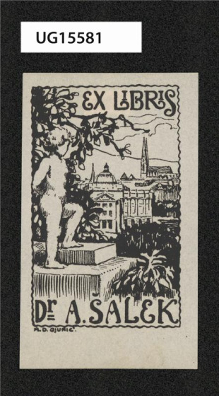 Ex libris Dr. A. Šalek