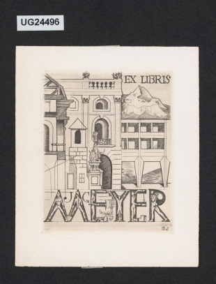 Ex libris J. C. Meyer