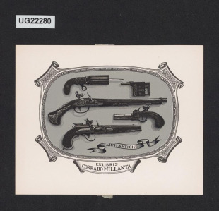 Exlibris Corrado Millanta