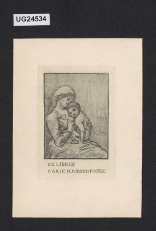 Ex libris Marie Rassenfosse