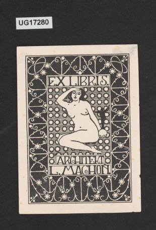 Ex libris architekt L. Machoň
