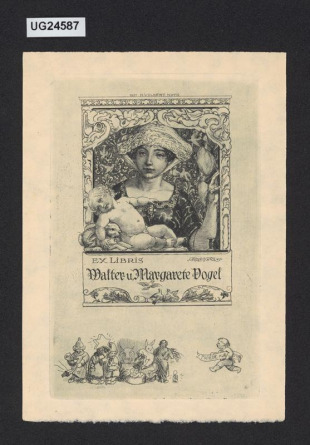 Exlibris Walter und Margarete Vogel