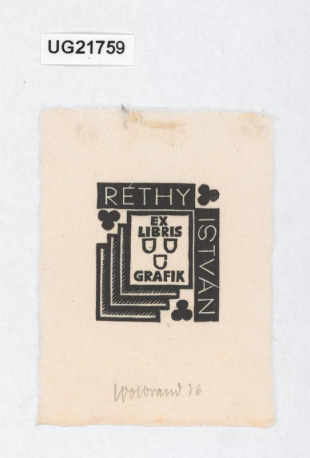 Ex libris Réthy Istvan