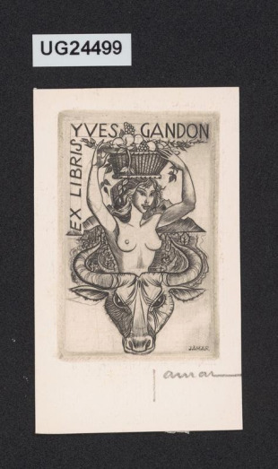 Ex libris Yves Gandon