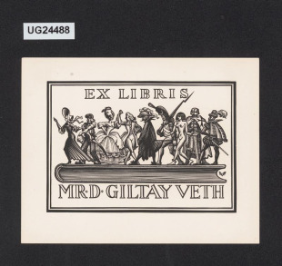 Ex libris Mr. D. Giltay Veth