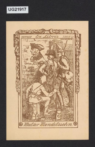 Ex Libris Walter Mendelssohn