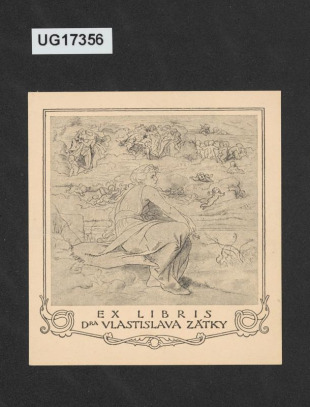Ex libris Dra Vlastislava Zátky