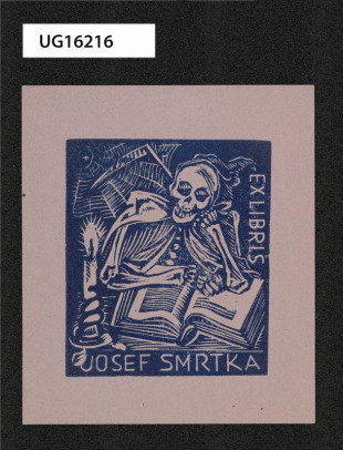 Ex libris Josef Smrtka