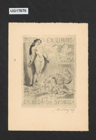 Ex libris Dr. Bedřich Svoboda