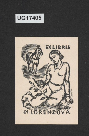 Exlibris M. Lorenzová