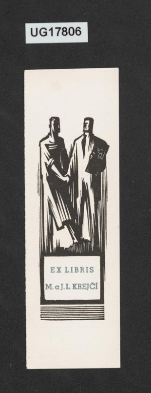 Exlibris M. a J. L. Krejčí