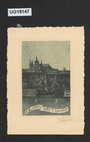 Ex libris Břet. Dmych