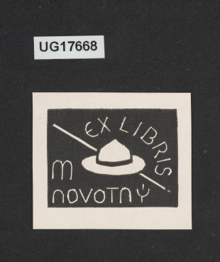 Exlibris M Novotný