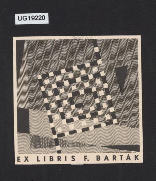 Ex libris F. Barták