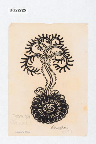 Ex libris Dr. Heinr. Layh