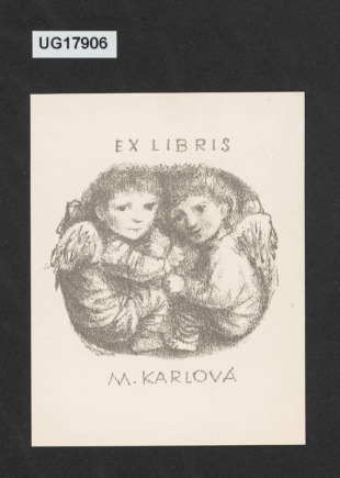 Ex libris M. Karlová