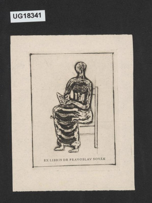 Ex libris Dr. Pravoslav Sovák
