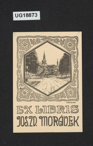Ex libris Jos. Zd. Morávek