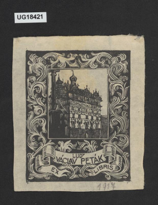 Ex libris JUDr Václav Peták