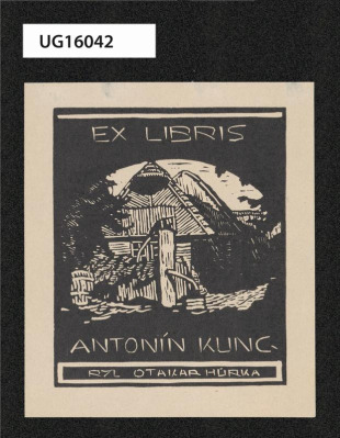 Ex libris Antonín Kunc