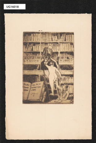 Ex libris Dr. M. Novotný