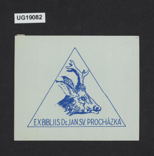 Ex bibliis Dr. Jan Sv. Procházka