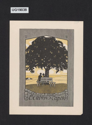 Ex libris J. Čapek