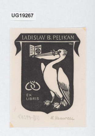 Ex libris Ladislav B. Pelikán