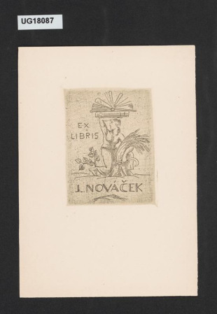Ex libris J. Nováček