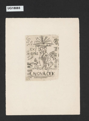 Ex libris J. Nováček