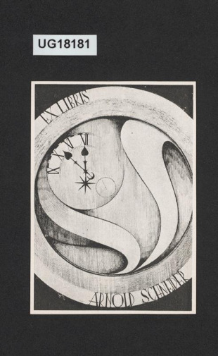 Ex libris Arnold Schneider