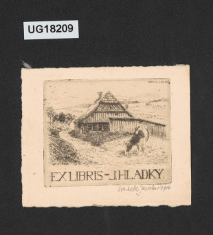 Exlibris J. Hladký