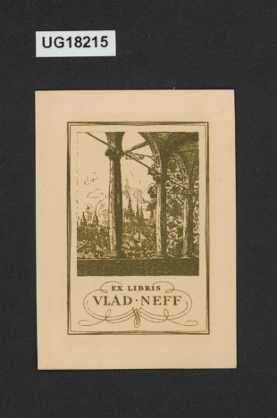 Ex libris Vlad. Neff