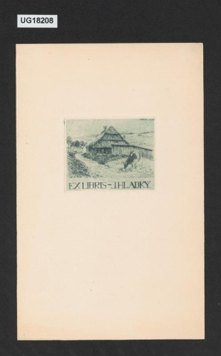 Exlibris J. Hladký