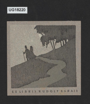 Ex libris Rudolf Karajs