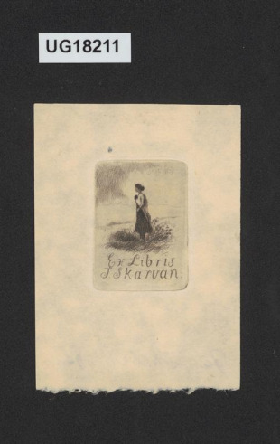 Ex Libris J Skarvan