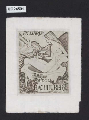 Ex libris Rudolf Bachhuber