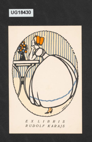 Ex libris Rudolf Karajs