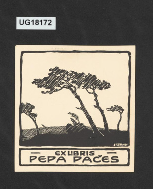 Exlibris Pepa Pačes