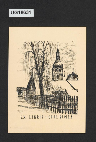 Ex libris - Emil Beneš