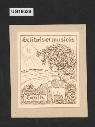 Ex libris et musicis Jeník / Edith