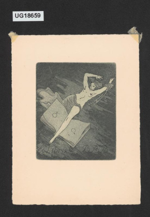 Ex Libris BBB (Bedřich Beneš Buchlovan)