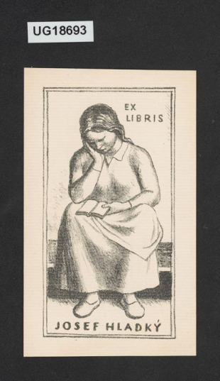 Ex libris Josef Hladký