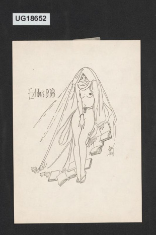 Exlibris BBB (Bedřich Beneš Buchlovan)